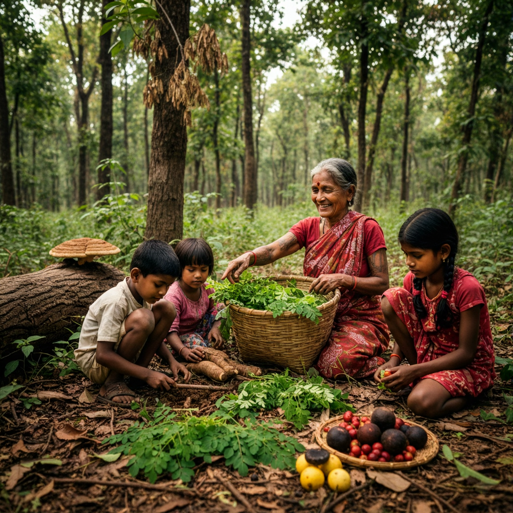 The Role of Forest Foods in Tribal Nutrition