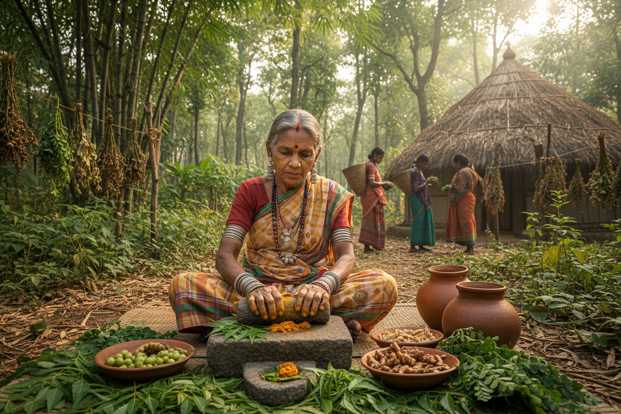 How Tribal Communities Turn Simple Forest Plants into Powerful Natural Remedies