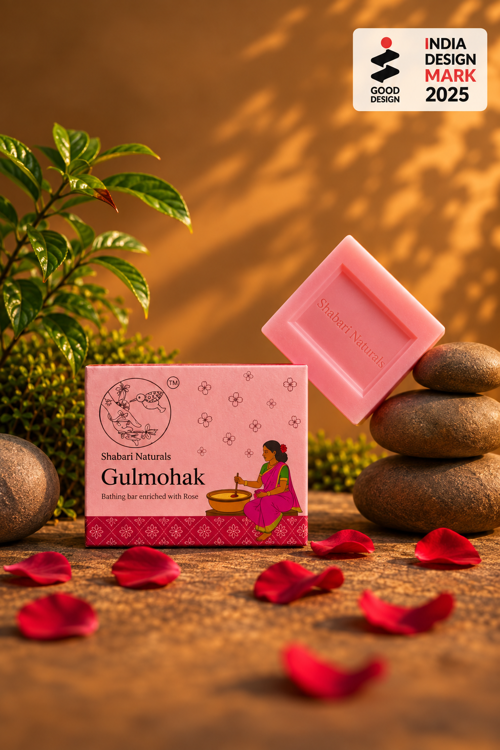 Gulmohak Moisturizing Soap