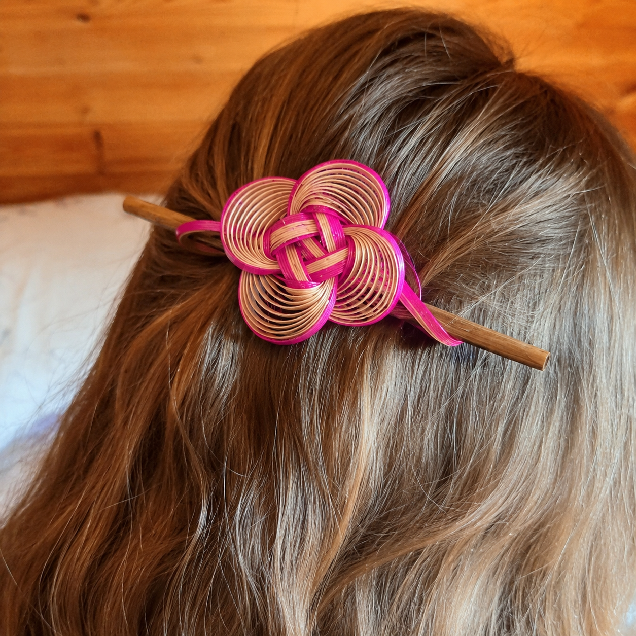 Bamboo Hair Clip ( 1 piece )