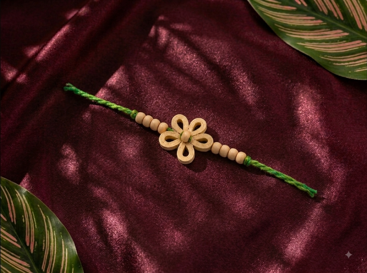 Chandani 2 Bamboo rakhi
