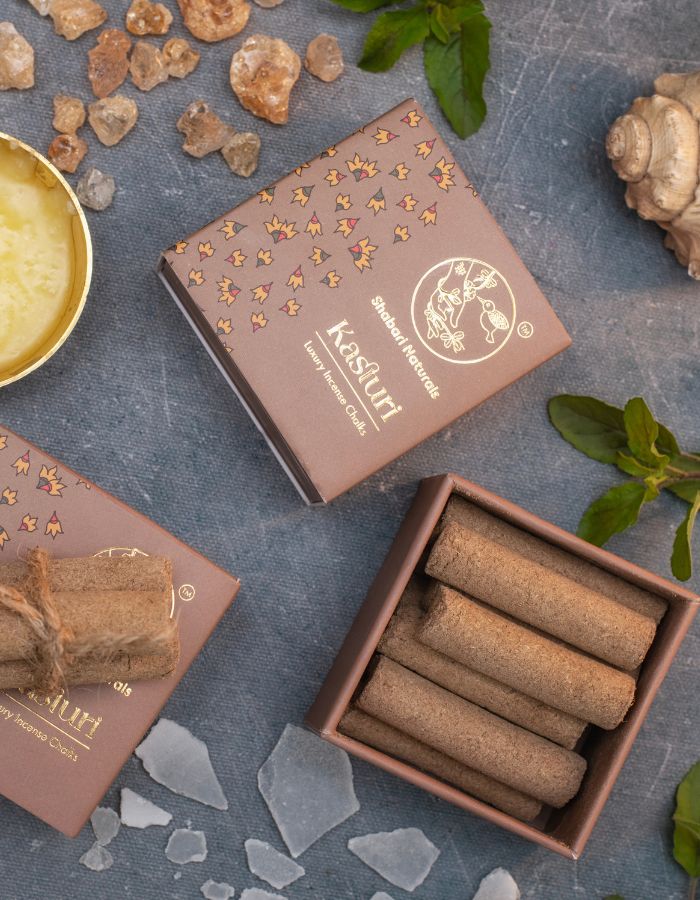 Kasturi Luxury Incense Chalks