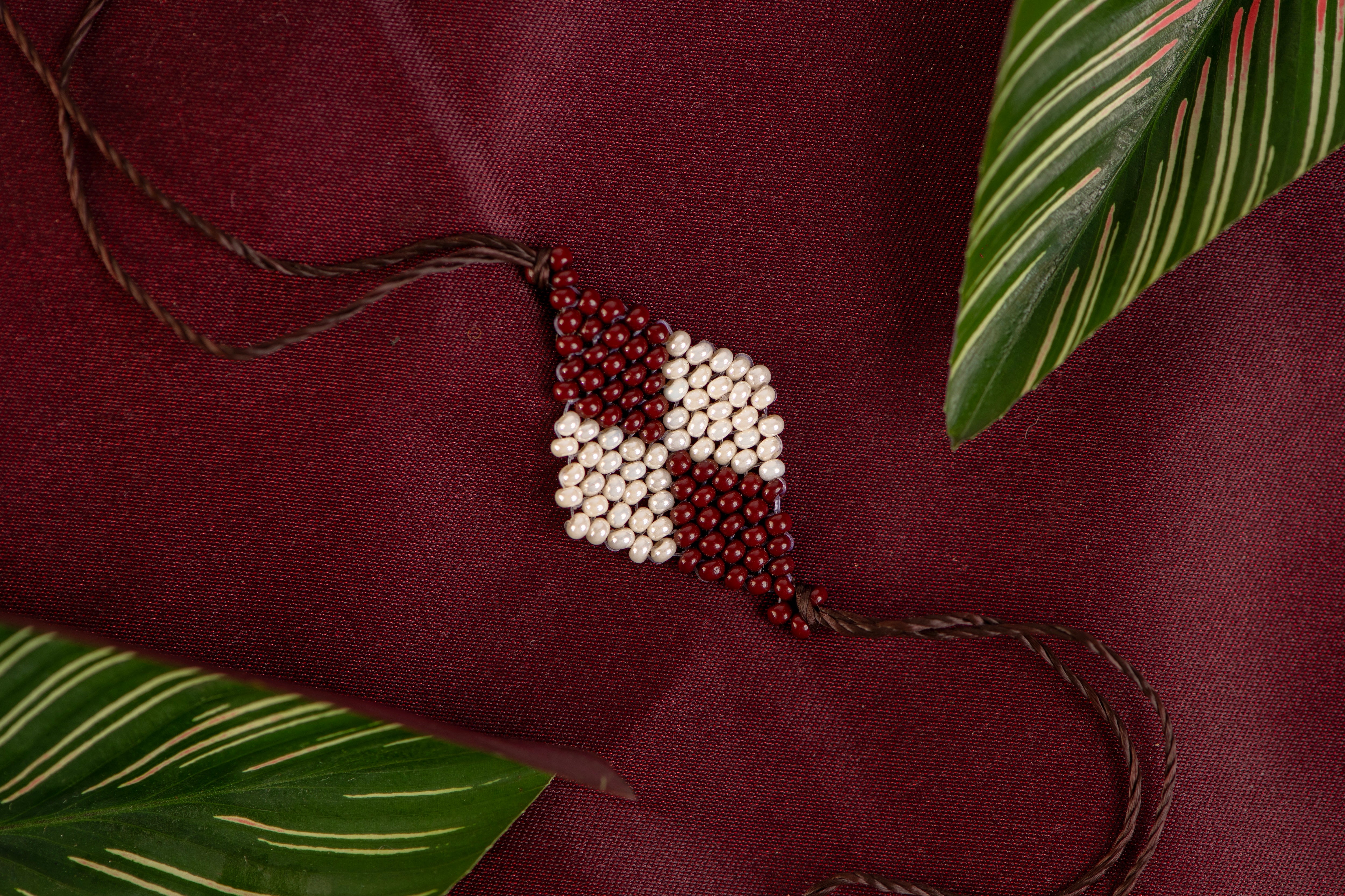 Chaukon Bead Rakhi