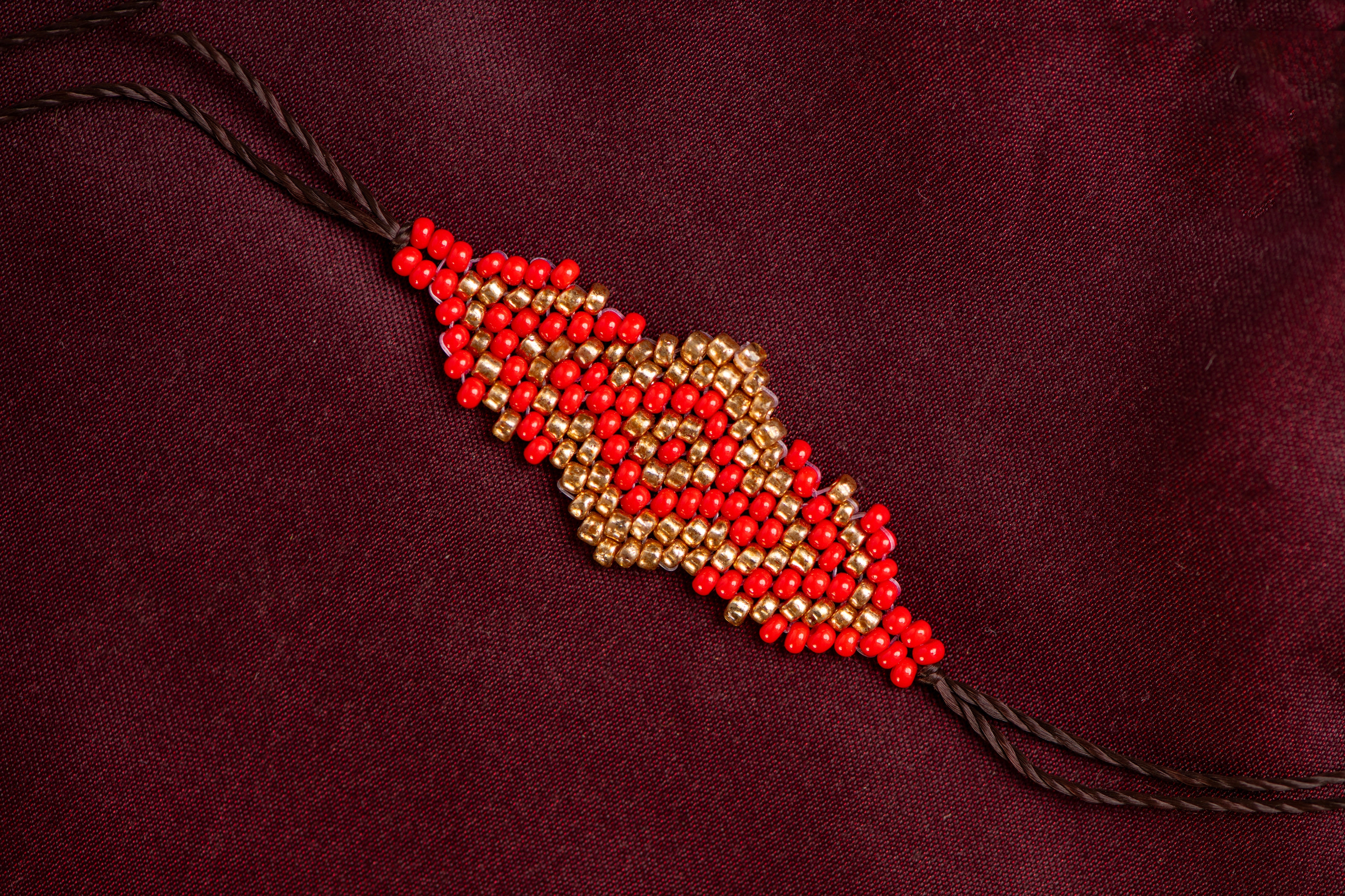 Hira Beaded Rakhi