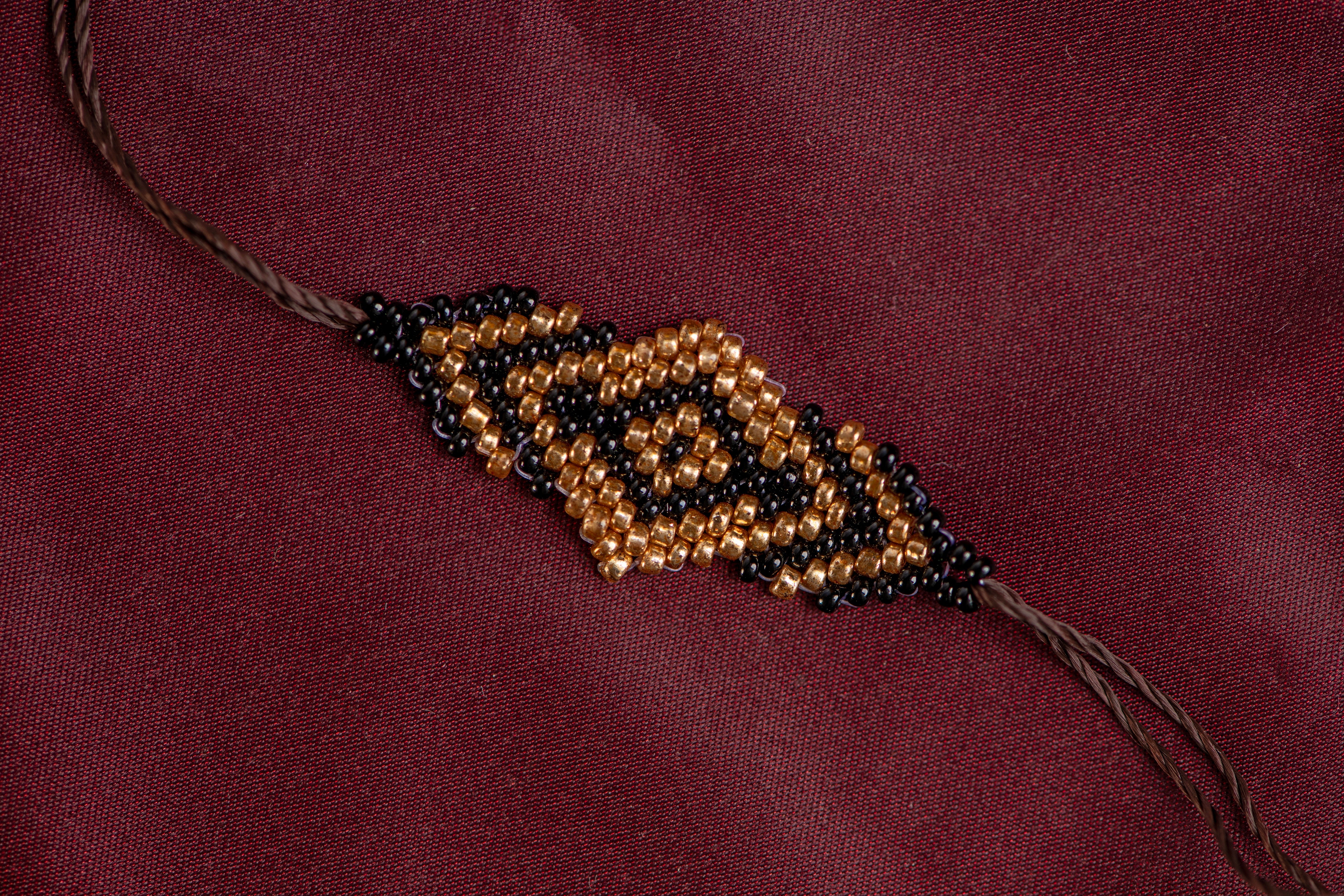 Hira Beaded Rakhi