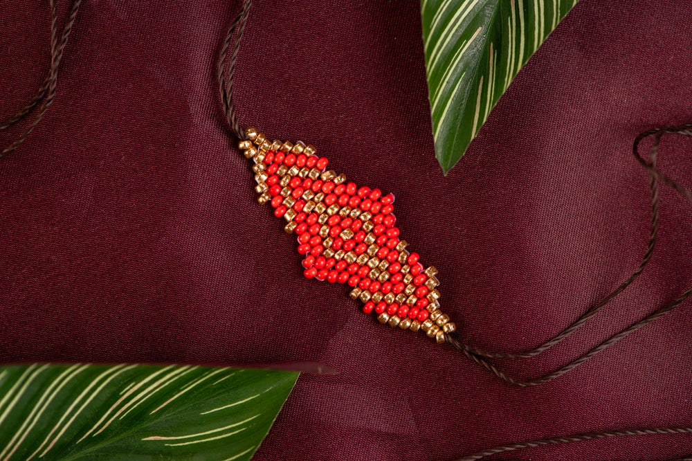 Hira Beaded Rakhi