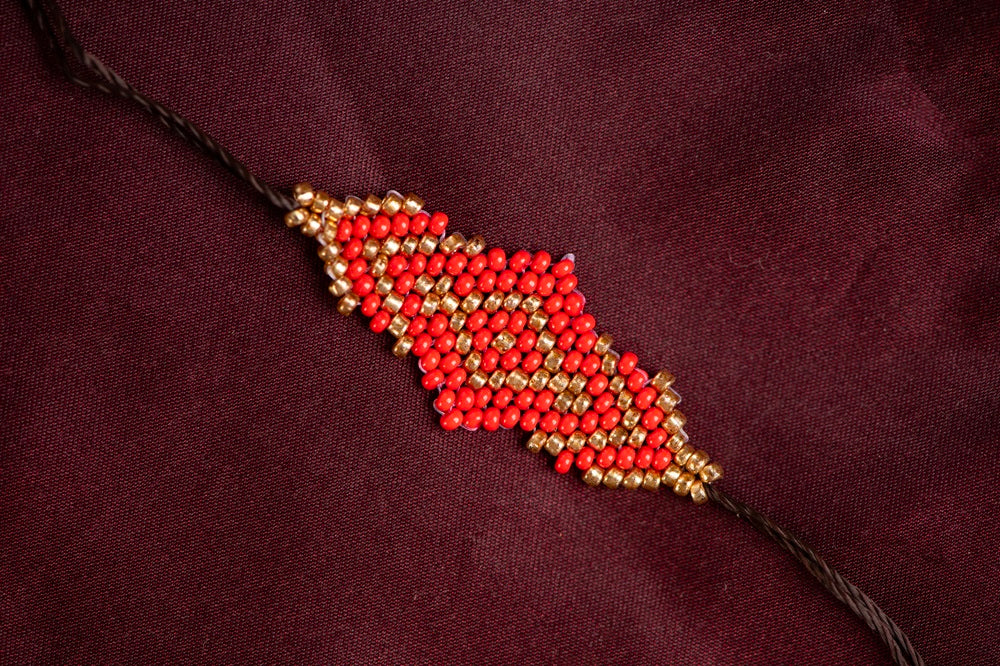 Hira Beaded Rakhi