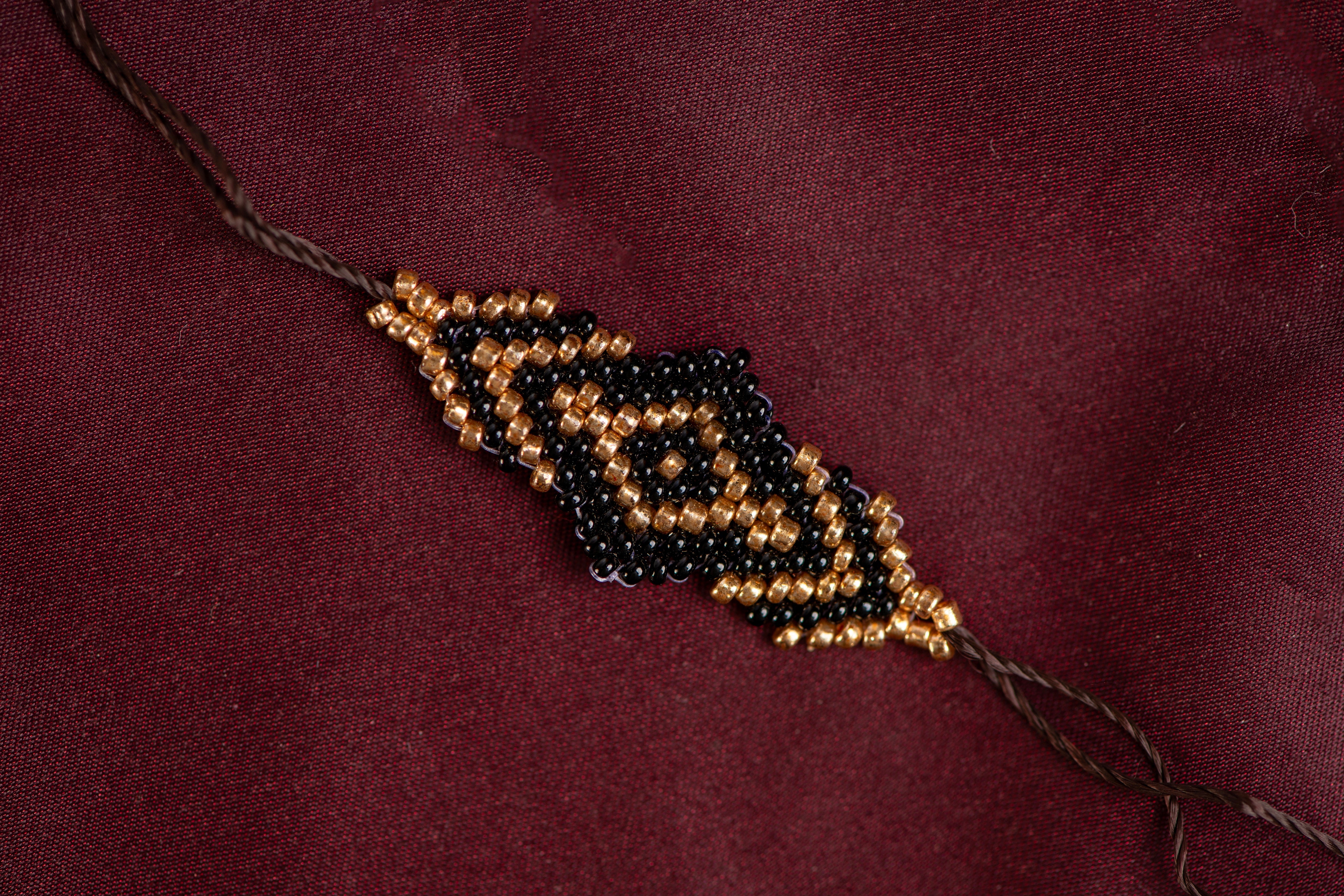 Hira Beaded Rakhi